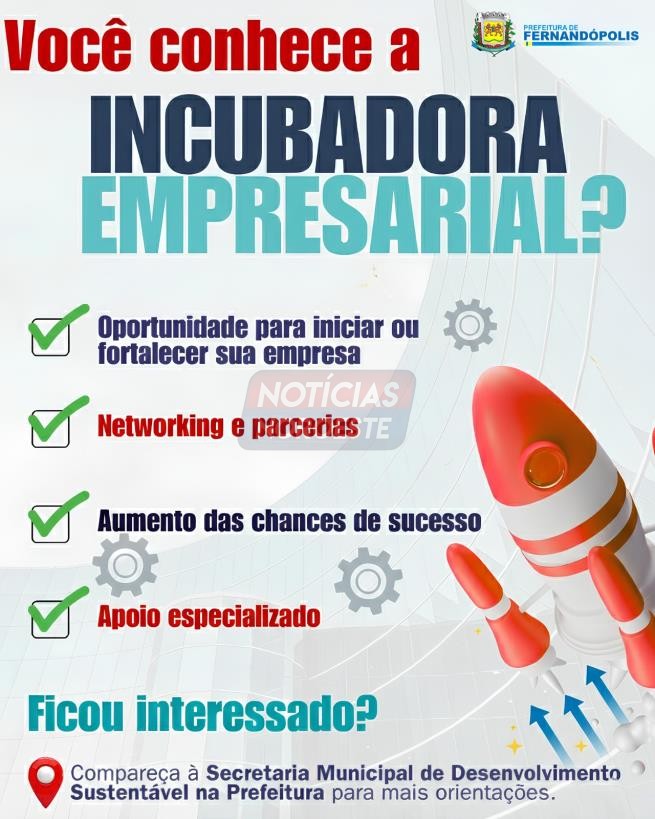 Incubadora Empresarial de Fernandópolis abre oportunidades para micro e pequenos empresários