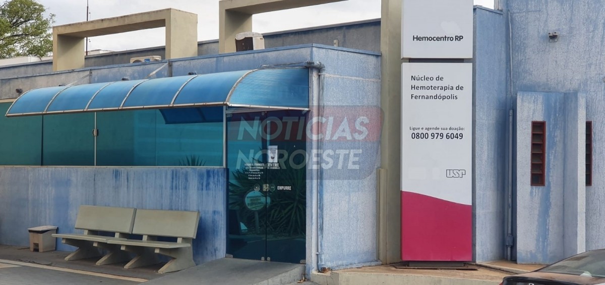 Hemocentro de Fernandópolis terá horário noturno para reforçar estoques de sangue