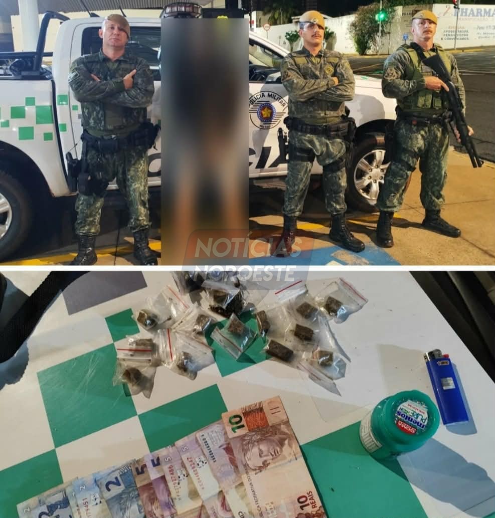 GEPAAR prende homem por tráfico de drogas a poucos metros de escola no Parque das Nações